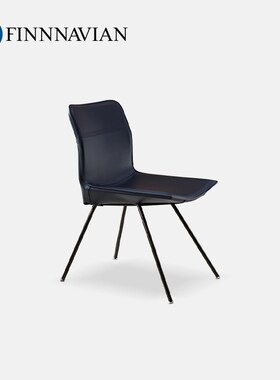 芬纳维亚ARTh 意式极简无扶手餐椅 Achiles现代简约单人书椅靠背