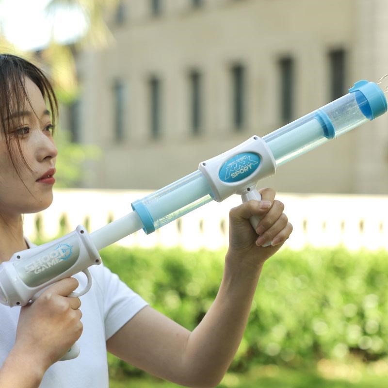 水枪玩具儿童喷水枪成人打水仗玩水针筒抽拉式大容量男女孩呲水枪