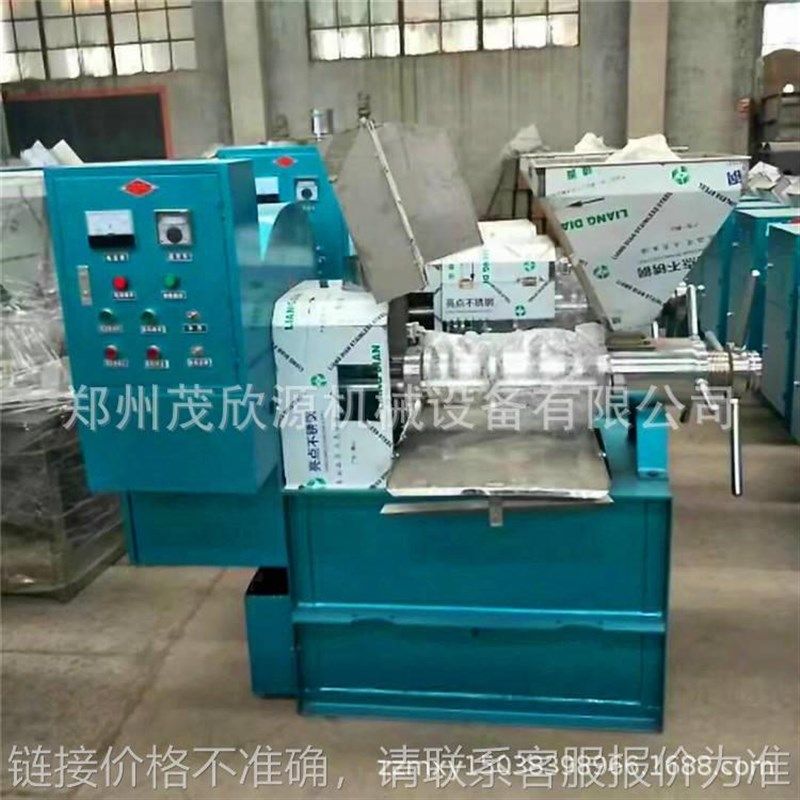 小型花生榨油机价格 螺旋式菜籽榨油机设备 油葵榨油机