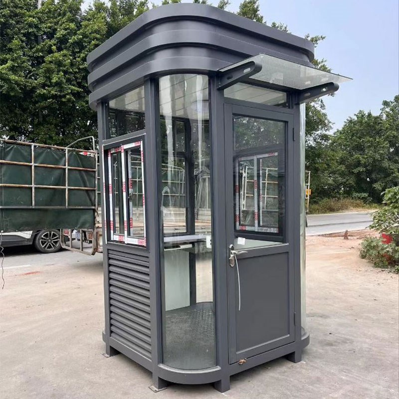 圆形玻璃屋定制现货岗亭工地门卫岗亭幼企业儿园保温站台岗亭