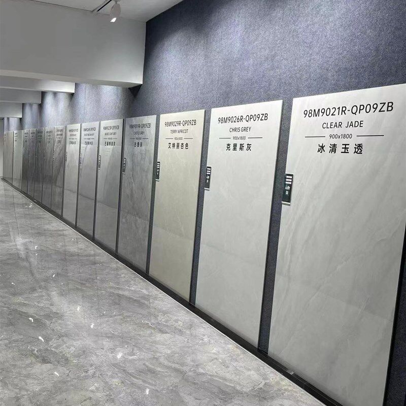 广东9001800大厂岩板家装别墅客厅悬空电视背景墙工程地板瓷砖