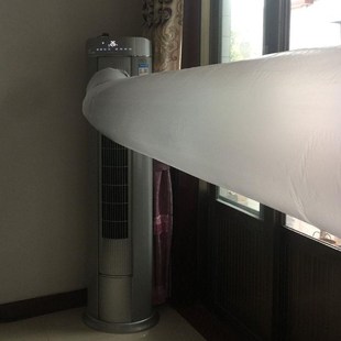 空调导风c袋加厚送风袋冷风塑料袋出风口转移管空调引风传风袋神