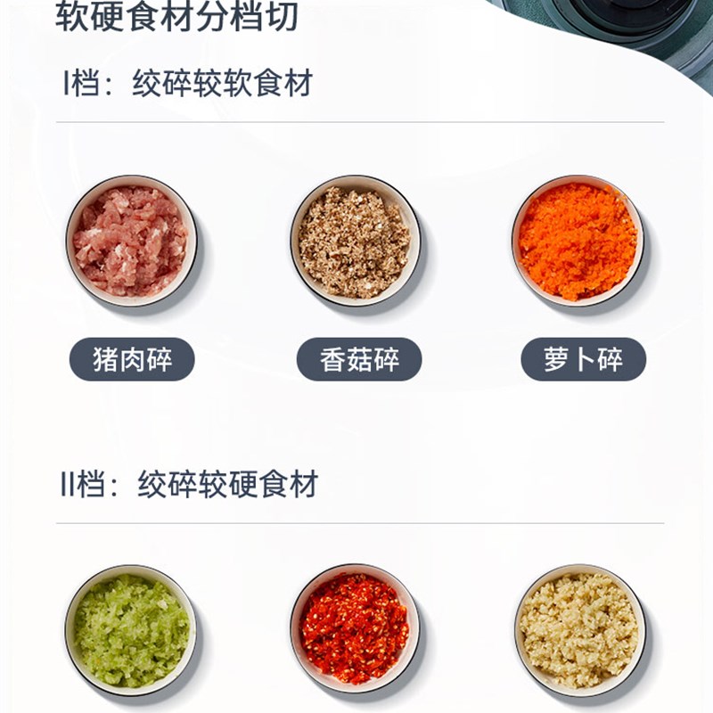 绞肉机家用电动小型玻璃杯双刀全自动绞肉馅机多功能绞蒜蓉菜酱料