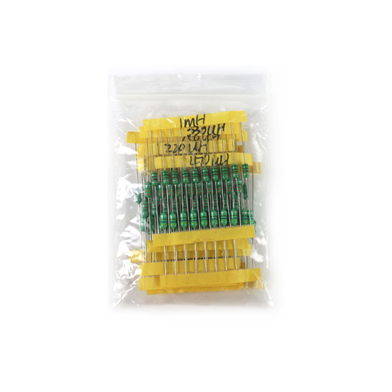 1uH1MH 12种每种10个 041z0色码电感包 1/2W直插色环电感器 05