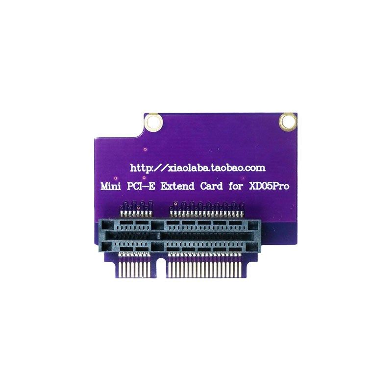 乂度xduoo xd05pro解码耳放专用转接卡mini pci-e垂直转换板