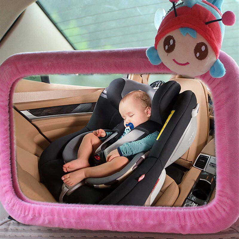 汽车安全座椅车内反光镜婴儿童宝宝识别观察镜提篮反向Z安装后视