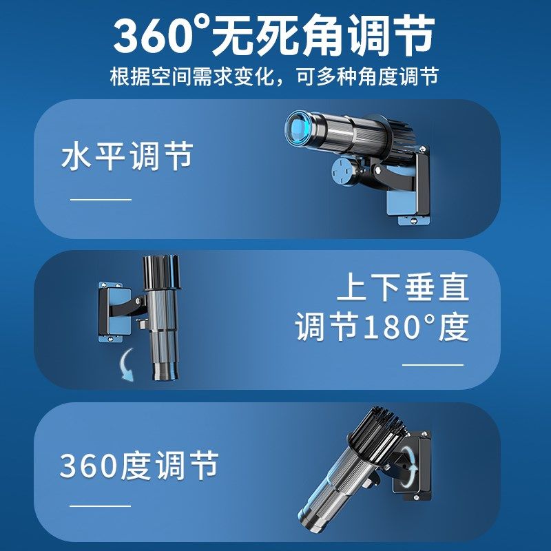 指示标识文字logo投影灯门头地面广告图案小心台阶地滑卫生间射灯