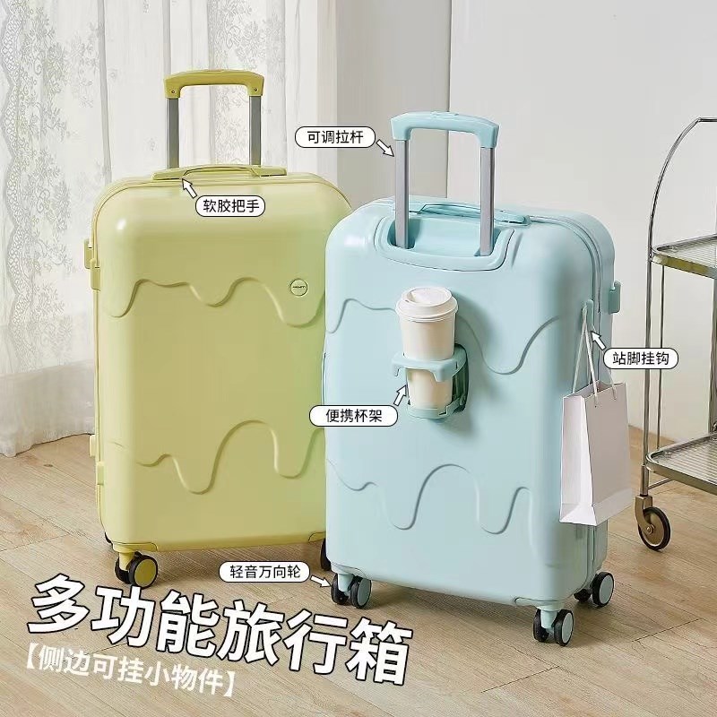 雪糕筒20寸登机行李箱万向轮22寸拉杆箱学生24旅行箱男女26密码箱