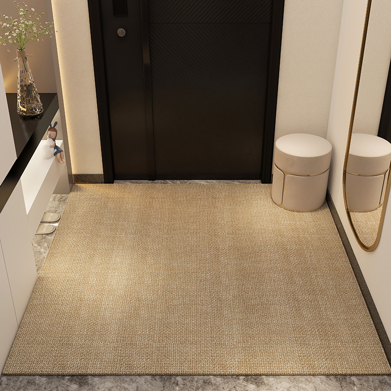 纯色入户门地垫防滑客厅进门地毯家用门垫可擦免洗玄关脚垫可裁剪