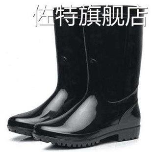 长筒雨靴工地劳保胶鞋 新款 防水防滑雨鞋 高筒水鞋 中筒 春秋男士