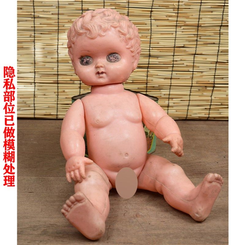 西洋娃娃胶皮娃娃人偶公仔玩偶毛绒玩具工艺装饰品居摆件民俗礼物
