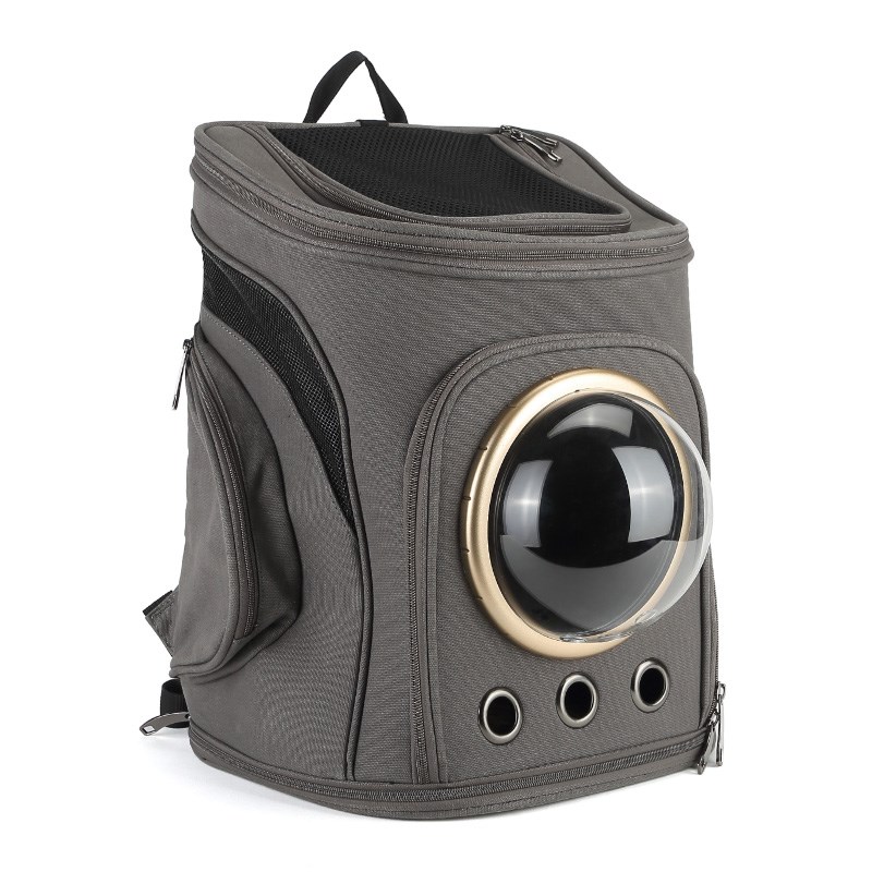 帆布太空猫包舱宠物包猫背包外出包便携透气双肩包猫书包猫狗背包