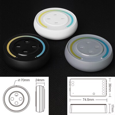 LED灯带调光控制器遥控开关RGB七彩调色模块Miboxer12V24V驱动