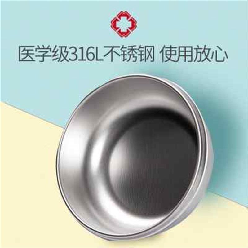 宝宝辅食碗婴儿专用注水保温吸盘碗幼儿童一套防摔餐具研磨套装