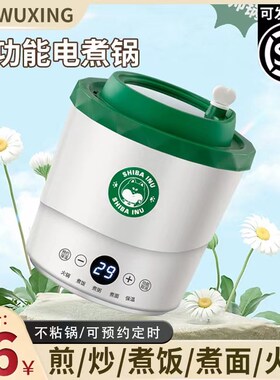 宿舍一个人的迷你多功能一体电煮锅小型1一2人泡面锅便携小型火锅