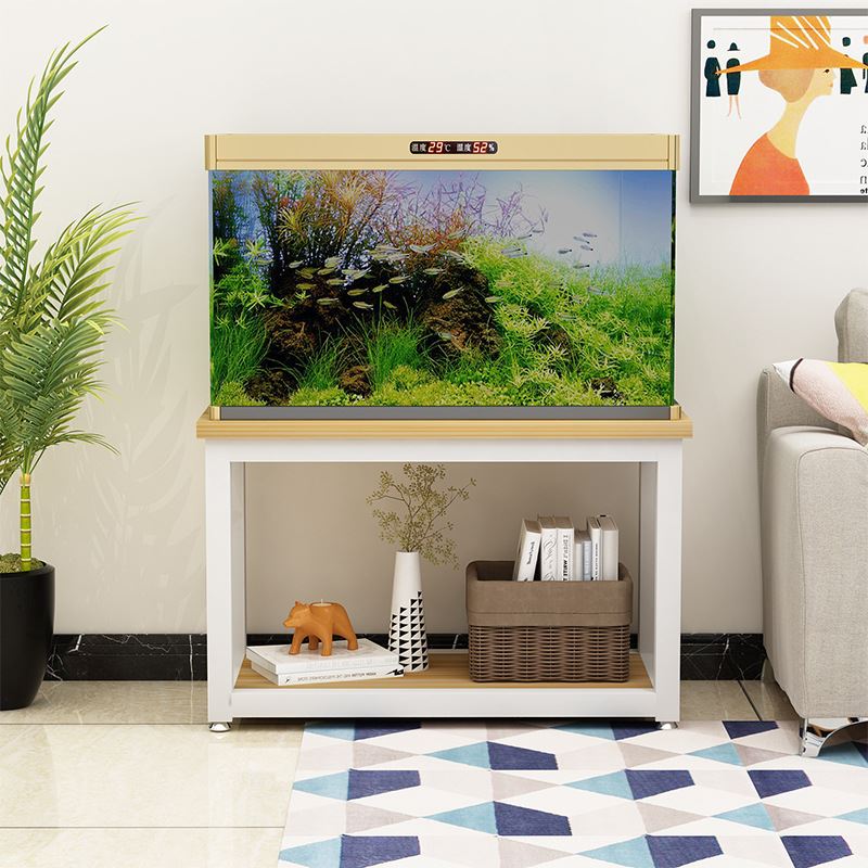 鱼缸底座支架承重小型迷你龟缸z架放鱼缸的小桌子鱼缸底柜底架铁