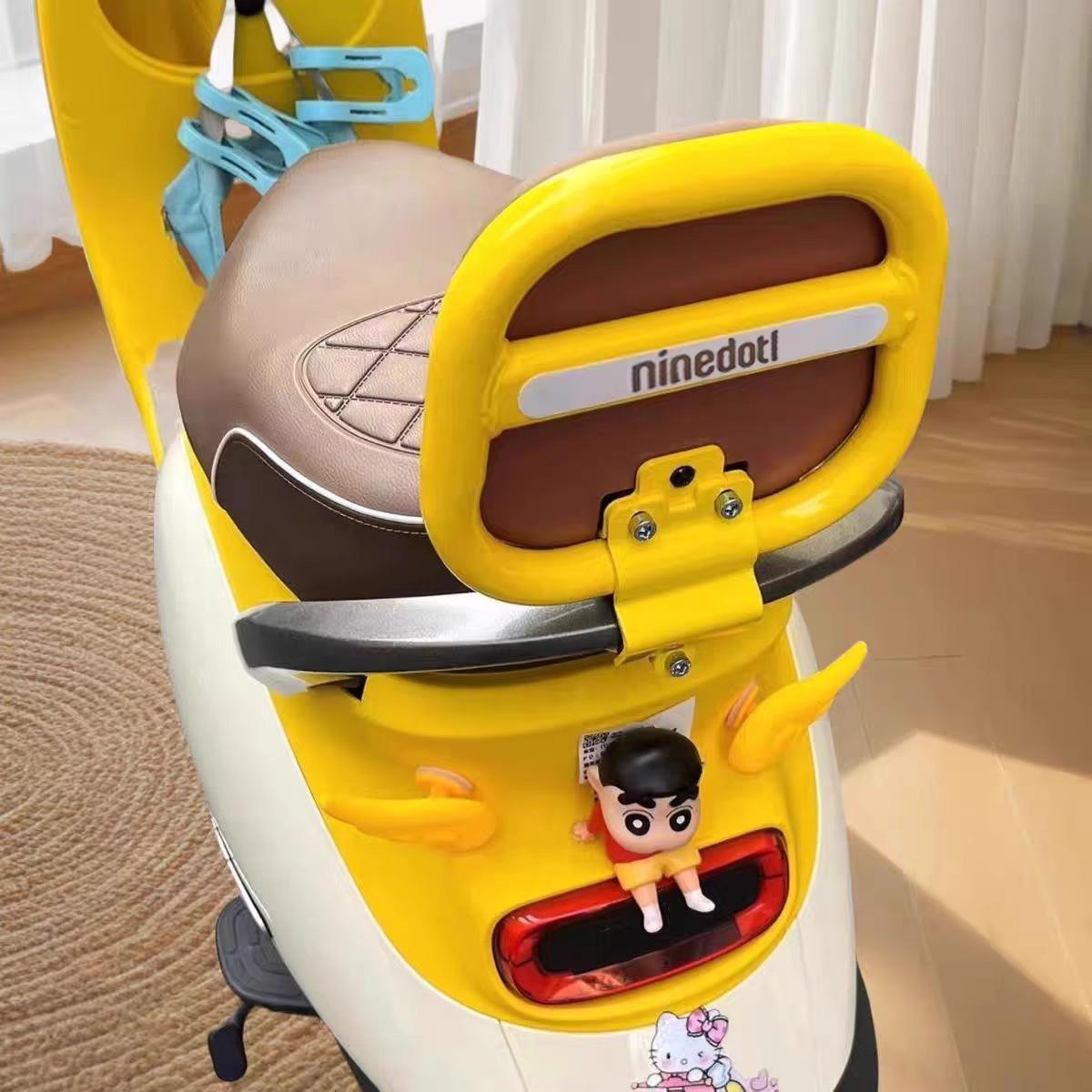 适用9号九号q/Mmax靠背q80C/q85c q30C电动车后靠背后椅靠被垫配