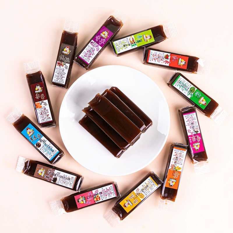 正宗帅孩儿栗羊羹天津特产老式怀旧零食小吃栗子糕休闲食品羊肝羹