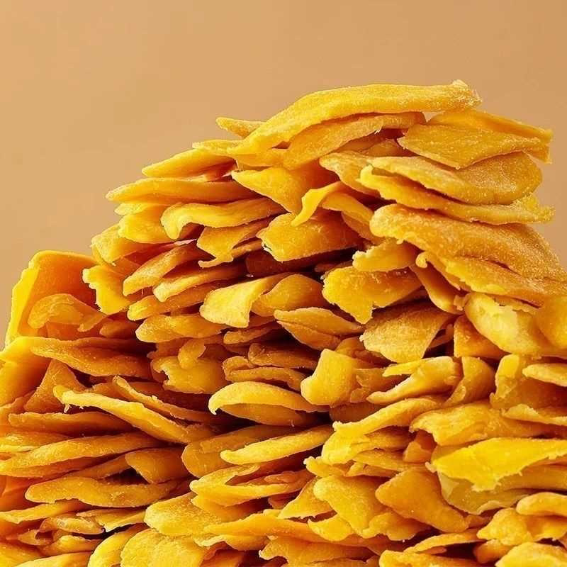 芒果干中小片500g一斤足斤果脯零食大袋网红便宜即食芒果干零食