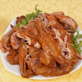 德州精品脱骨扒鸡大只河北特产烧鸡排真空包装即食鸡胸肉熟食礼盒