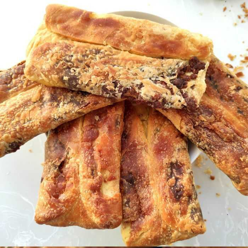 山西特产怀旧原平锅魁老式忻州红糖锅盔零食小吃正宗烧饼糕点新鲜