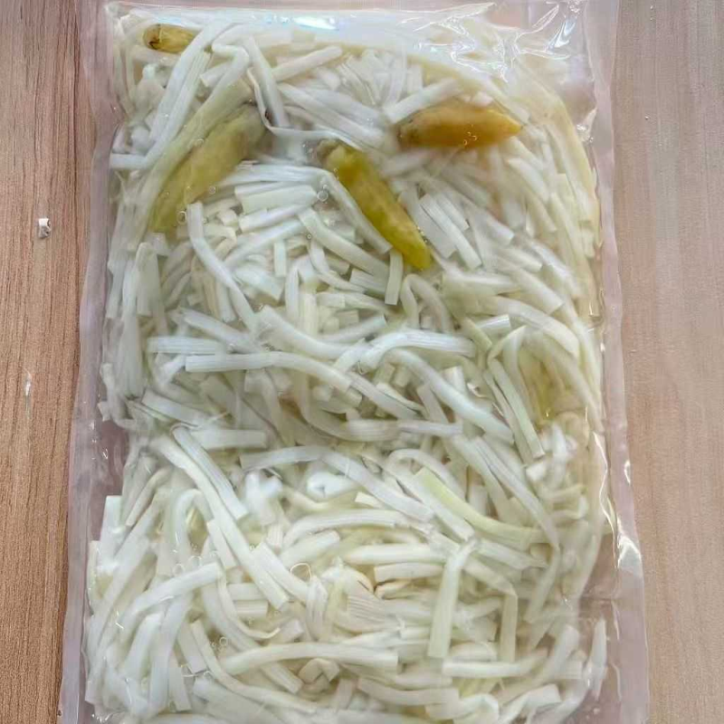 泡椒笋丝脆笋900g袋装批发大包装山椒笋丝即食酸辣饭菜零食下饭