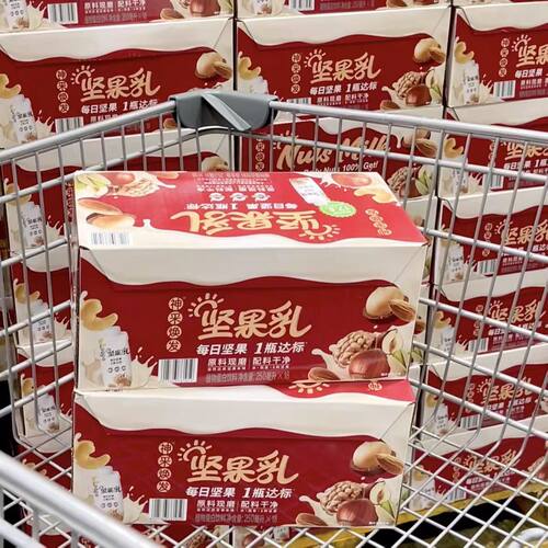 山姆统一神采焕发坚果乳植物蛋白营养低脂饮品会员代购官方旗舰店