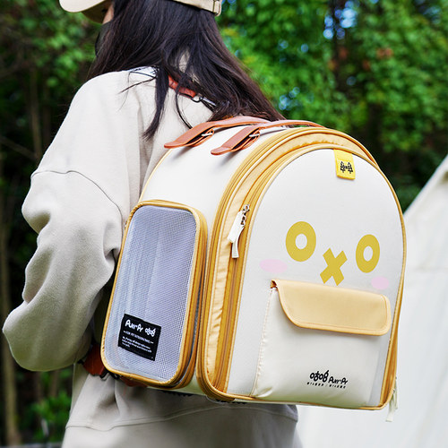 咕噜宠物帐篷拓展包猫咪窝大容量狗猫包外出便携双肩手提猫背包