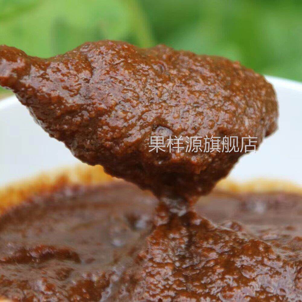 原味全麦酱贵州麦子晒酱小麦酱四川纯手工正宗麦酱土麦酱麦酱