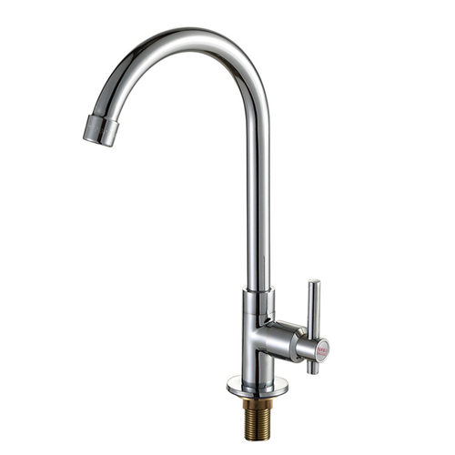 淘果厨房冷热水龙头洗菜盆洗碗洗衣池水槽脸盆可旋转家用单冷笼头