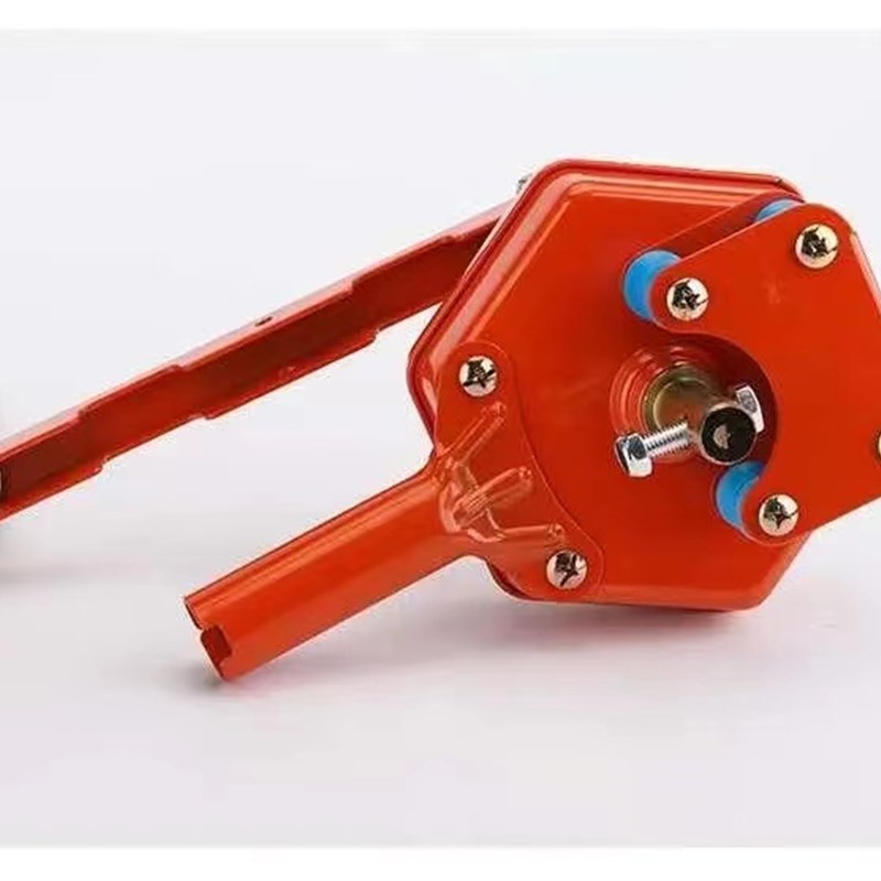 丰之力大棚韩式卷膜器顶卷侧卷手动卷帘机链条摇膜器种养殖场