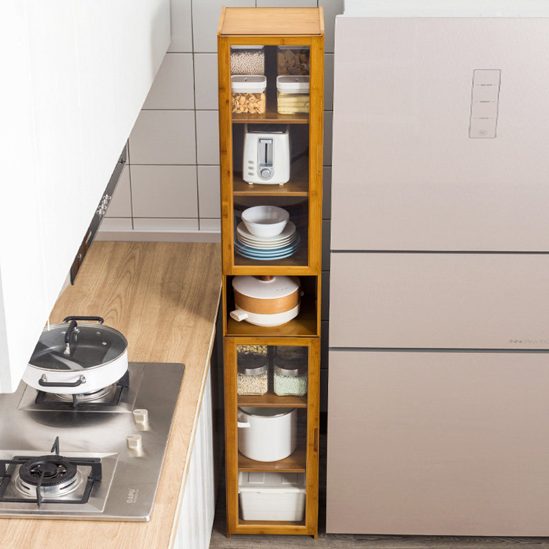 30cm收纳柜厨房夹缝置物架落地多层客厅卫生间窄缝隙橱柜简易书架,收纳整理,缝隙柜,淘宝优惠券,粉丝福利购,淘宝优惠卷