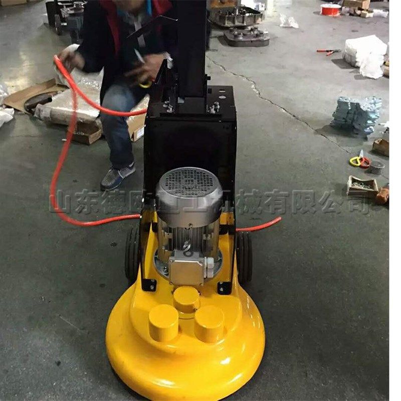 手推式地面翻新打磨机 环氧地坪施工打磨设备 酒店大厅打磨抛光机