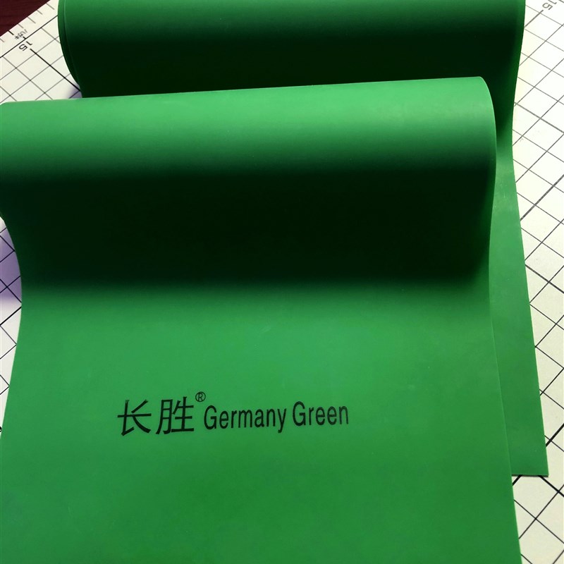 绿 扁皮筋10米装【回弹稳定寿命长综合性能的皮筋】