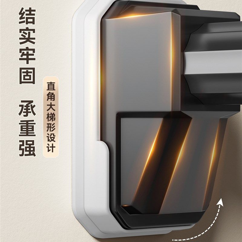 免打孔横杆支架伸缩晾衣杆窗帘支撑晾衣架卧室卫生间浴帘杆阳台