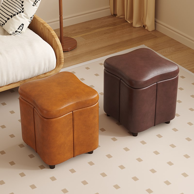 小凳子家用客厅矮凳门口换鞋凳现代简约储物凳沙发凳简易收纳凳子