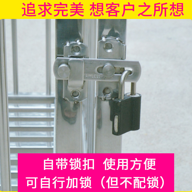 豪华加厚不锈钢鸡笼家用大号特大养殖笼大型鸡Q笼子家用室外鸡鸭