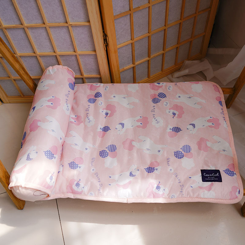 凉感抗菌猫e垫子猫咪睡觉用不粘毛铺地上夏天柔T软宠物冰垫狗狗睡