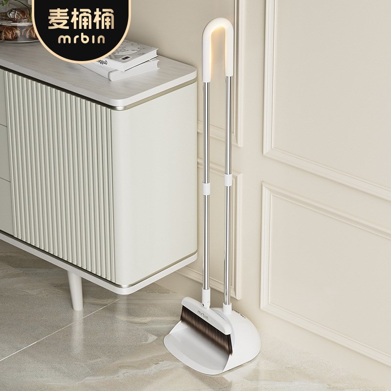 麦桶桶扫把磁吸家用簸箕套装扫帚毛发头发神器软毛室内2023新款