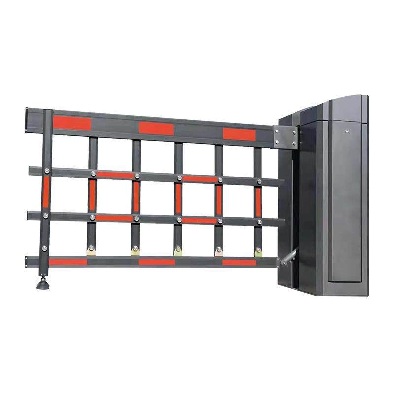 道闸广告一体机空降闸停车场自动车牌识别收费管理系统直杆拦车杆