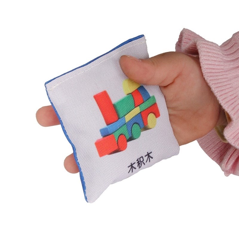 幼儿园垃圾分类教具儿童投掷游戏小沙包科教玩具套装儿童沙包