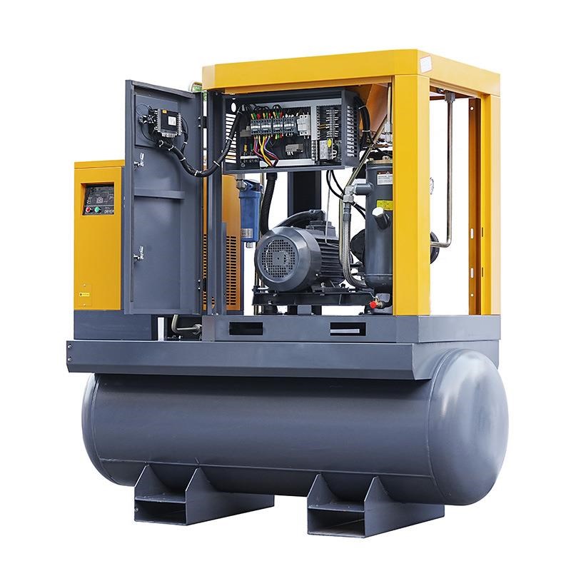 5-永一体式空磁变空频压机7.kw一体式工业级螺杆机0.8Mpa立方810