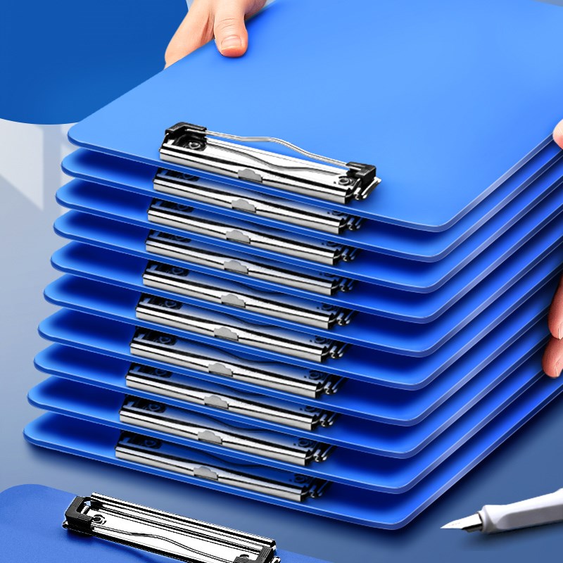 文件夹板塑料硬板板夹a4纸夹子写字板书写垫板a5本夹子a4竖收纳单