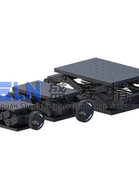 售LZJ0814/1016/1622/粗调大行程剪刀式升降台Z轴手动位移平台