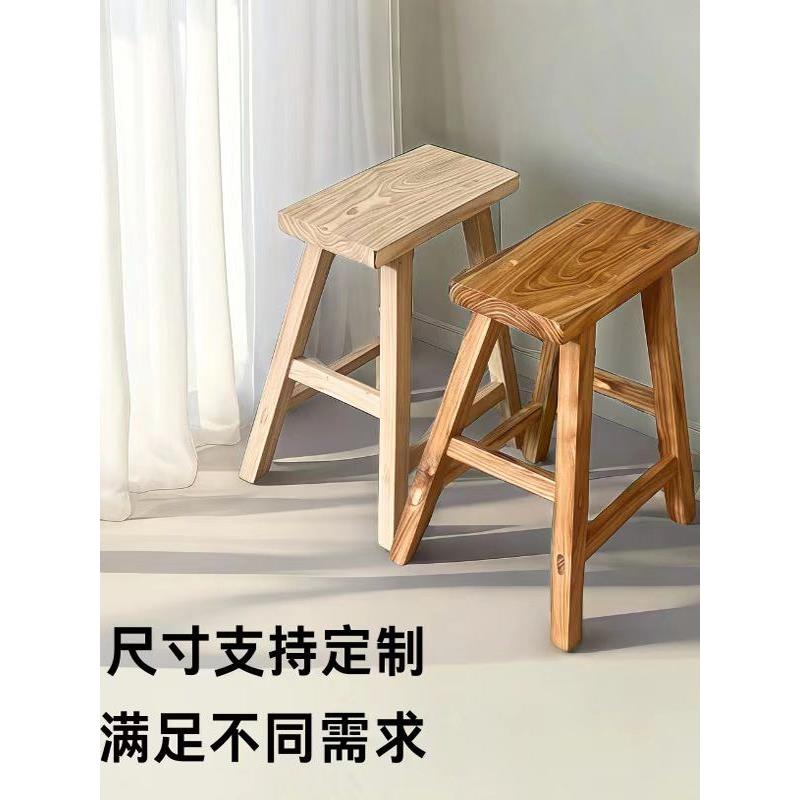 现代简约实木吧椅吧凳吧台椅酒吧椅高脚凳梯凳家用奶茶店欧式椅子