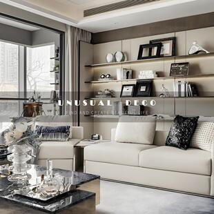 UNUSUAL 样板间电视柜背景墙音响装饰盒抽象人物组合现代饰品摆件