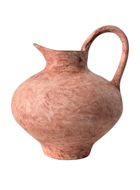 态生活诧寂风斑驳陶瓷花瓶玄关客厅桌面复古高级感装饰品插花摆件