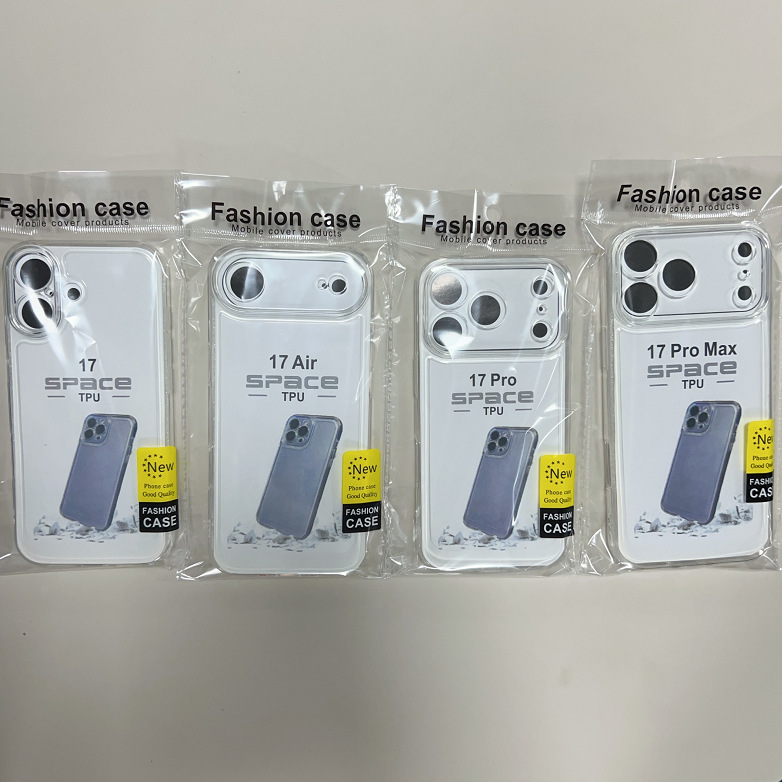 新款17太空壳适用苹果XR手机壳iPhone15Pro防摔软TPU保护套XS透明