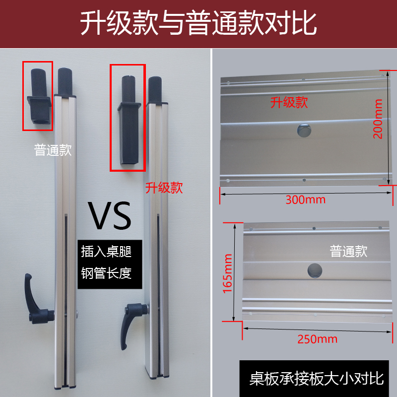 房车配件大全 旋转桌腿 拖挂车改装万向卓子 可拆卸餐桌桌板支架