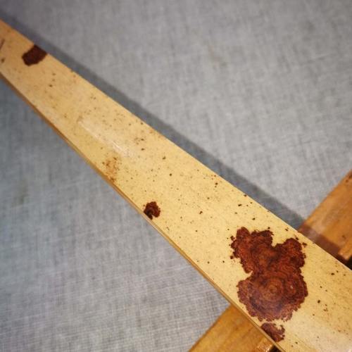 湘妃竹折扇微瑕扇子古方头紫花9寸18方苏工文玩收藏礼品宣纸扇面